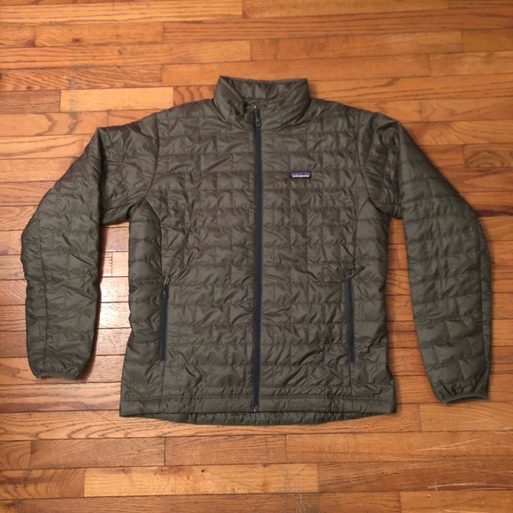 Patagonia Men’s Nano Puff jacket Industrial Green - Picture 2 of 8